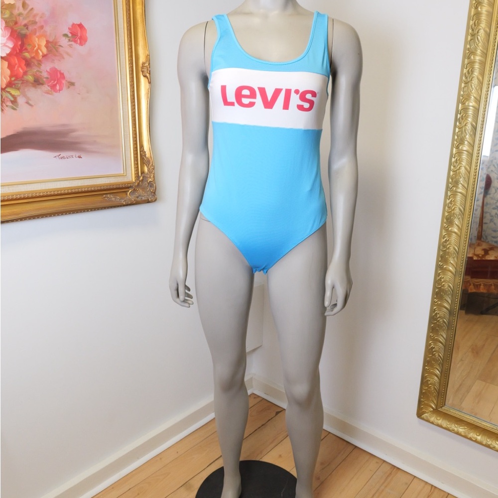 Levi's Blue Bodysuit One Piece